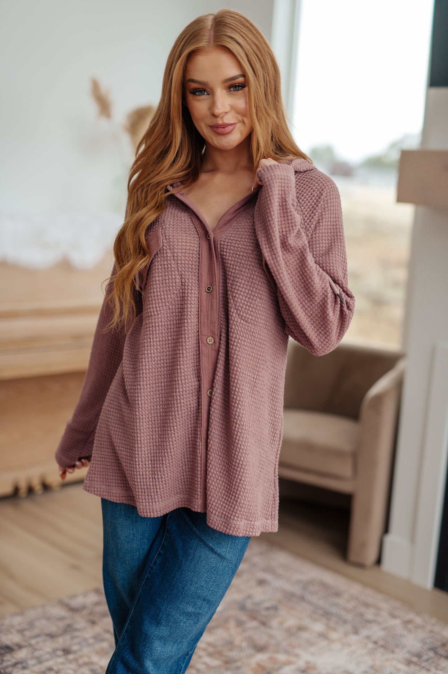 Best Case Scenario Hooded Pullover - Dahlia Boutique