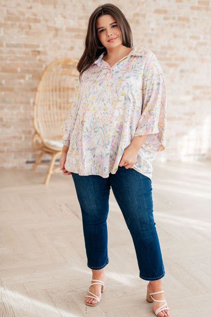 Blissful Botanicals Blouse - Dahlia Boutique