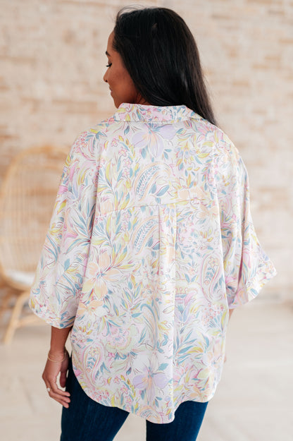 Blissful Botanicals Blouse - Dahlia Boutique