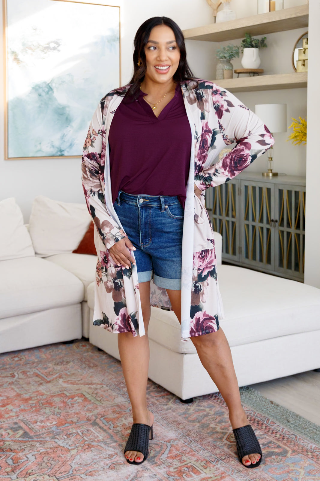 Blooming With Happiness Cardigan - Dahlia Boutique