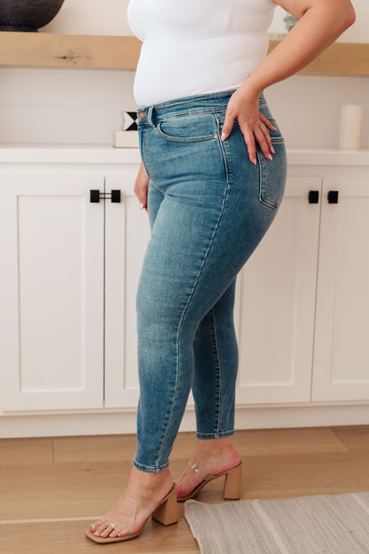 Bryant High Rise Thermal Skinny Jean - Dahlia Boutique