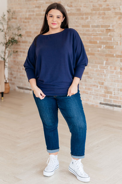 Casually Comfy Batwing Top - Dahlia Boutique