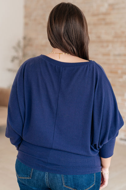 Casually Comfy Batwing Top - Dahlia Boutique