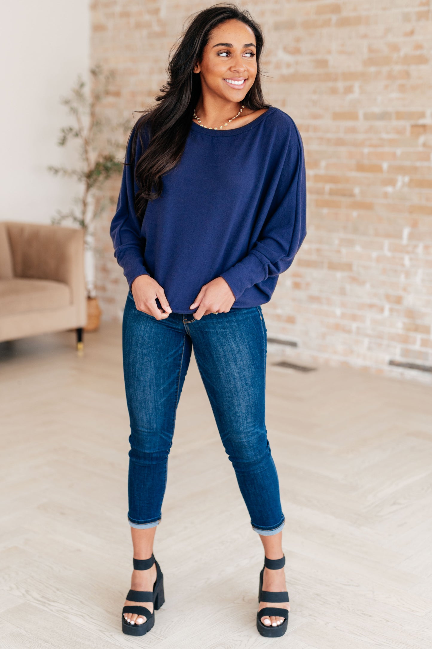 Casually Comfy Batwing Top - Dahlia Boutique