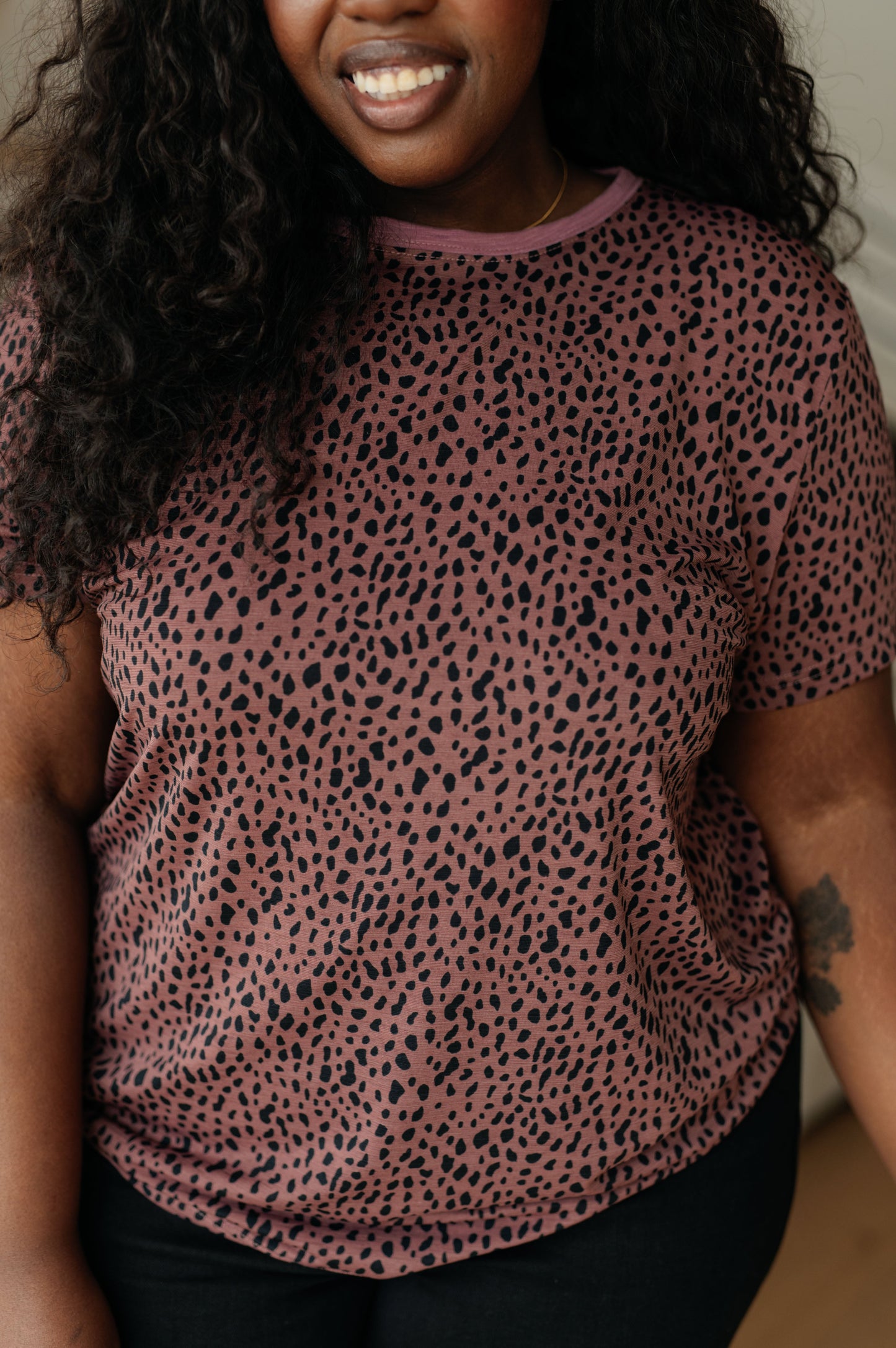 Cheetah Girl Short Sleeve Top - Dahlia Boutique