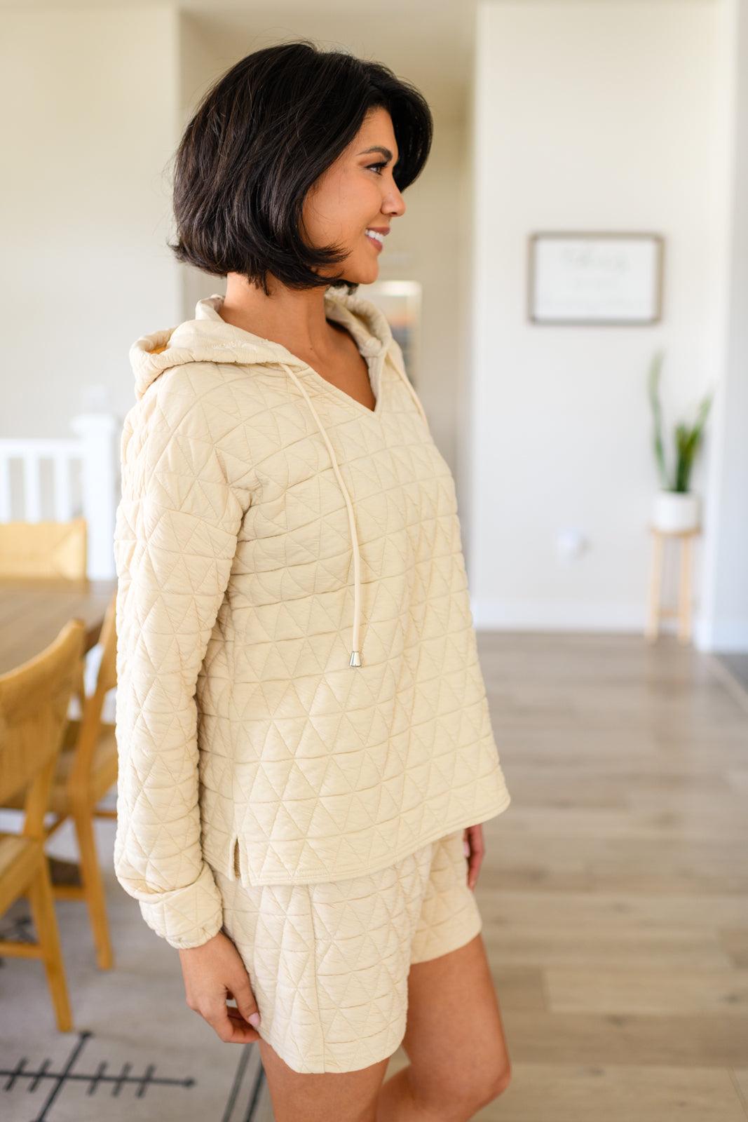 Chilling Out Quilted Pullover - Dahlia Boutique