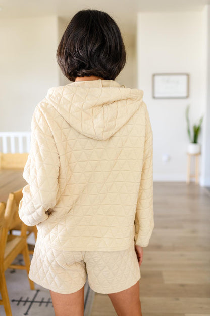 Chilling Out Quilted Pullover - Dahlia Boutique