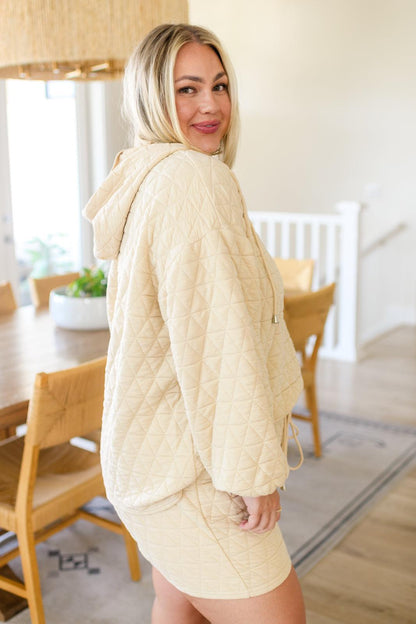 Chilling Out Quilted Pullover - Dahlia Boutique