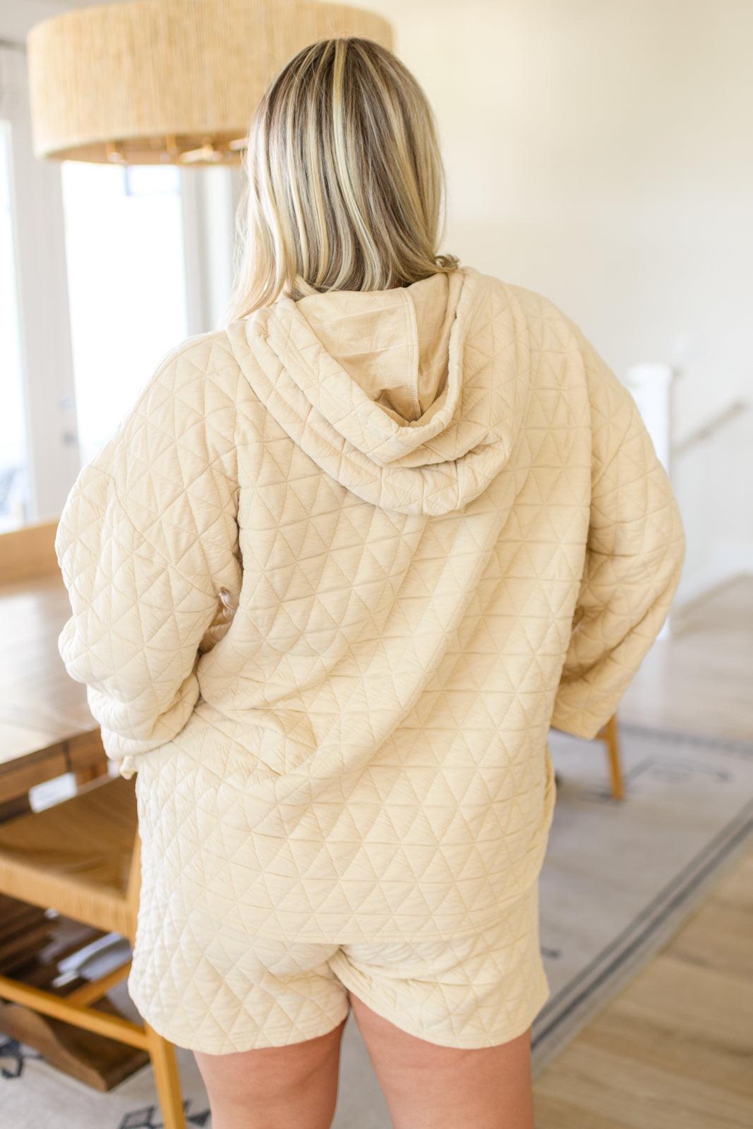 Chilling Out Quilted Pullover - Dahlia Boutique