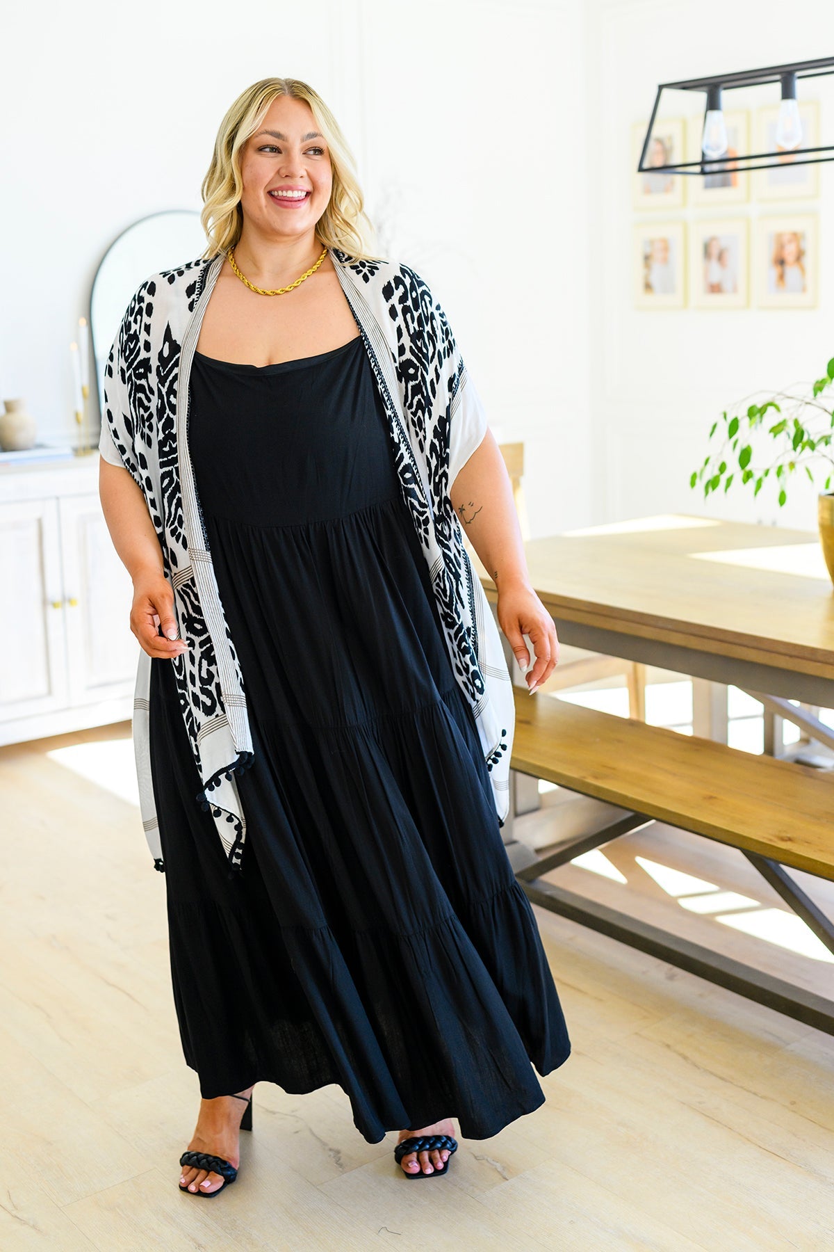 Classically Cool Tiered Maxi Dress - Dahlia Boutique