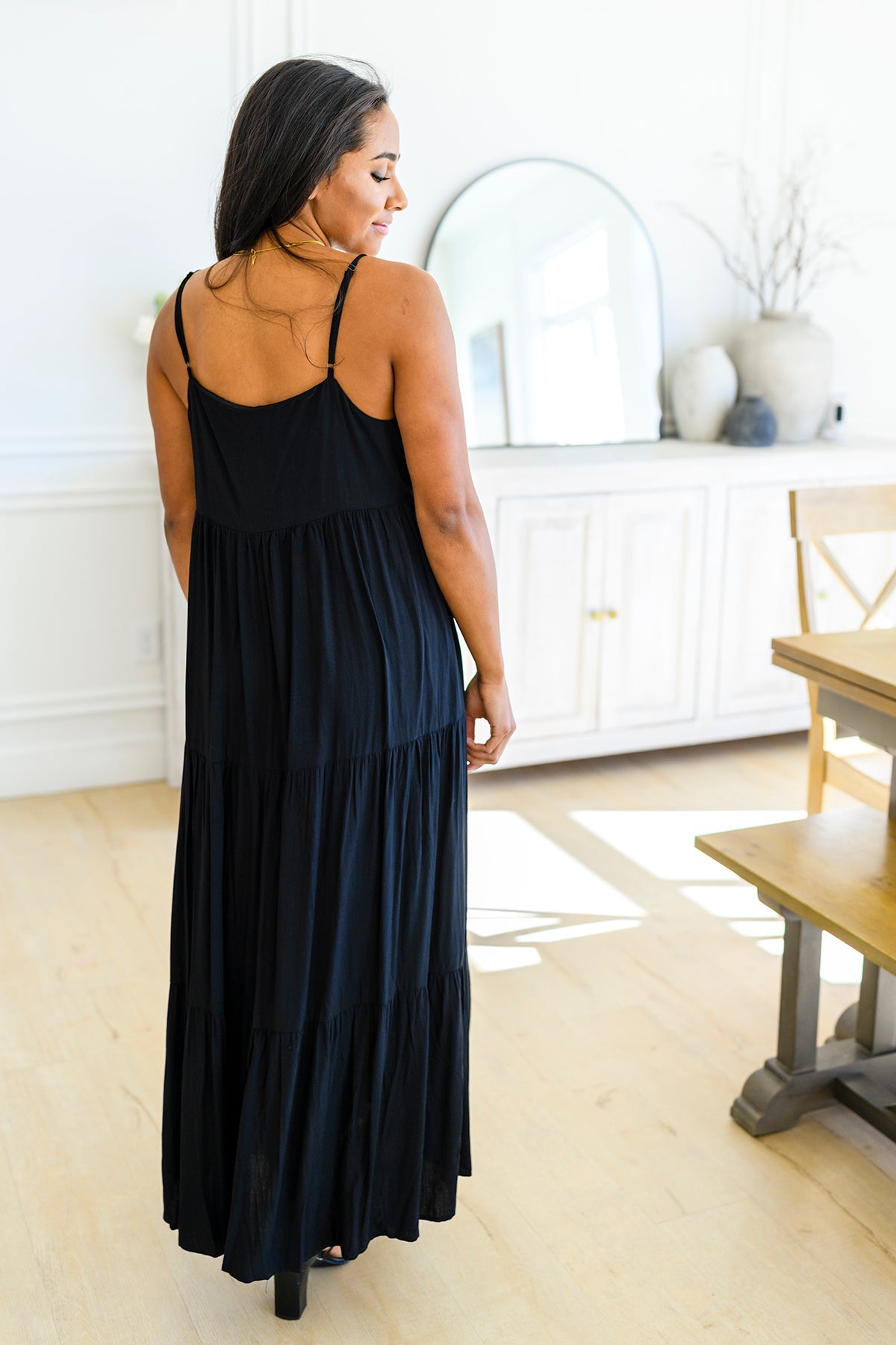 Classically Cool Tiered Maxi Dress - Dahlia Boutique