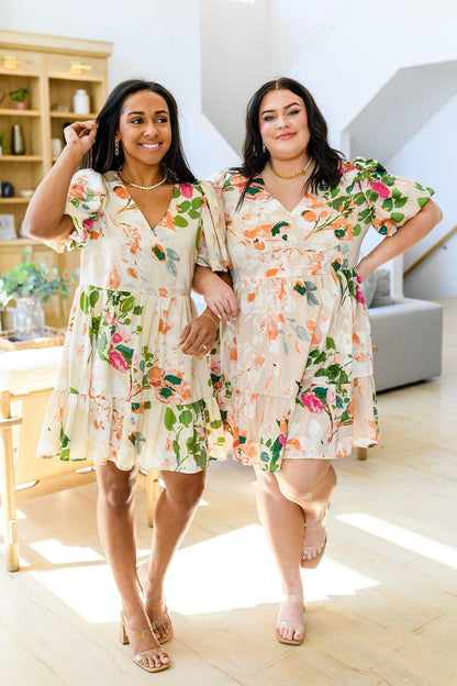 Delightful Surprise Floral Dress - Dahlia Boutique