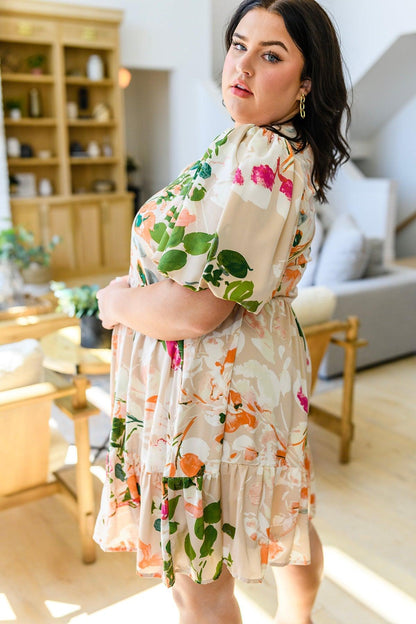 Delightful Surprise Floral Dress - Dahlia Boutique