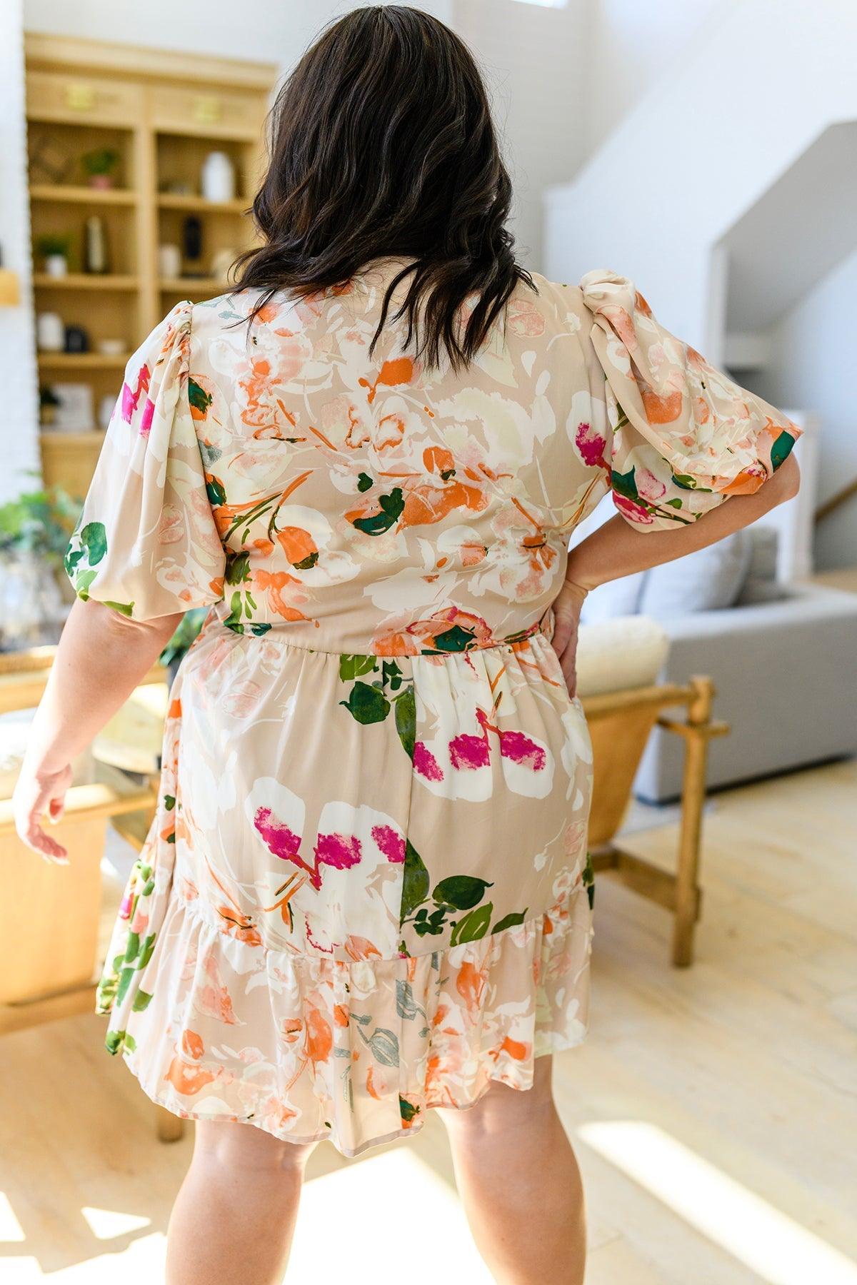 Delightful Surprise Floral Dress - Dahlia Boutique