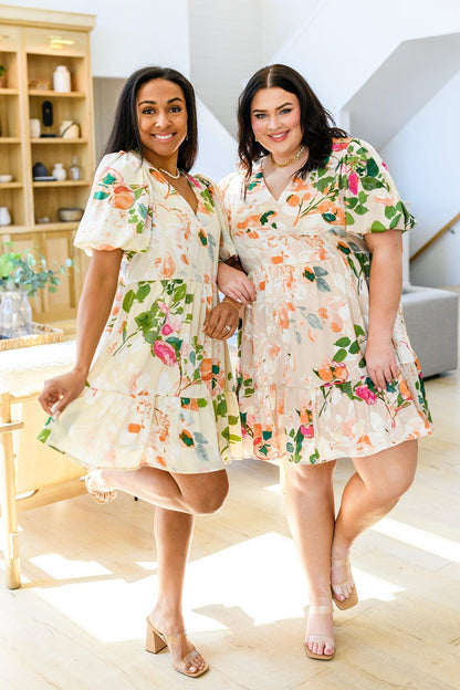 Delightful Surprise Floral Dress - Dahlia Boutique