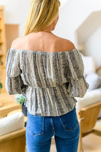 Don't Tempt Me Embroidered Blouse - Dahlia Boutique