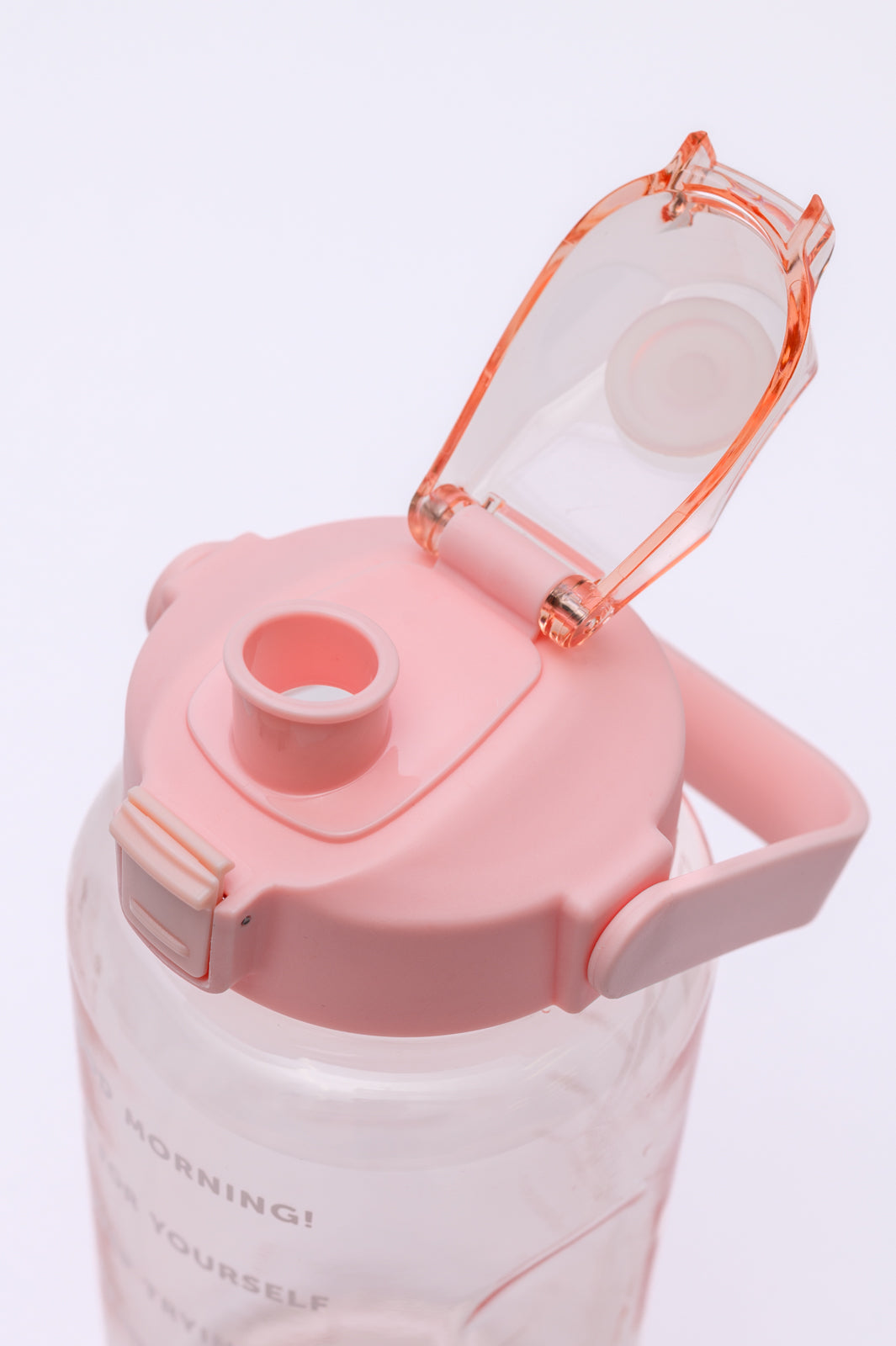 Elevated Water Tracking Bottle in Pink - Dahlia Boutique