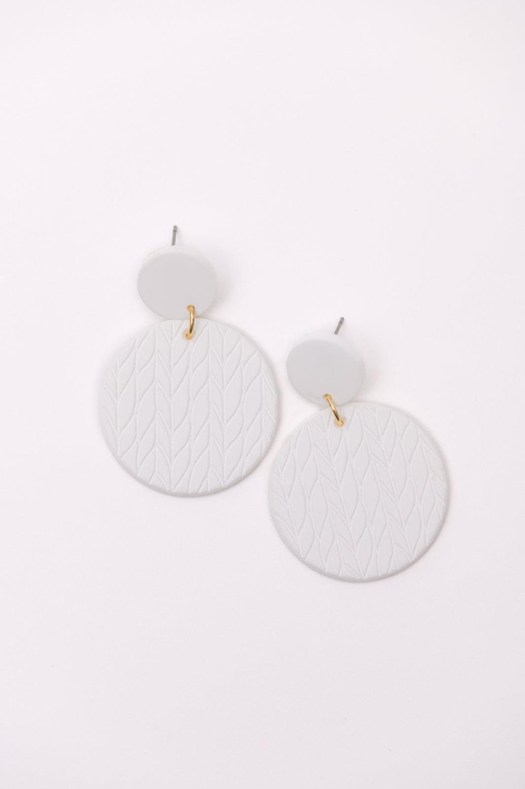 Falling Petals Earrings in Cream - Dahlia Boutique