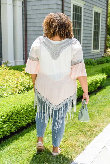 Get Me Started Poncho - Dahlia Boutique