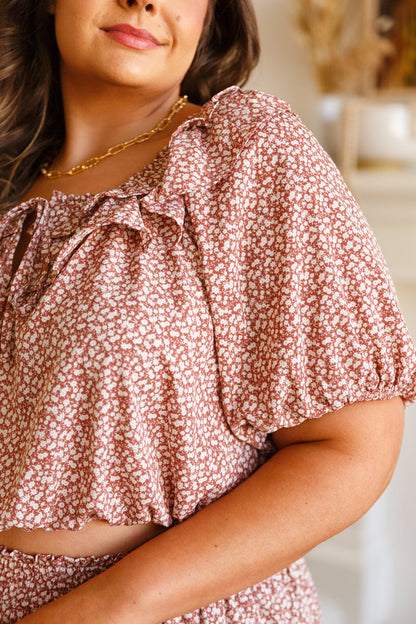 Golden Hour Top in Rose - Dahlia Boutique