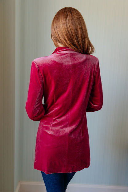 Verity Velvet Blazer - Dahlia Boutique