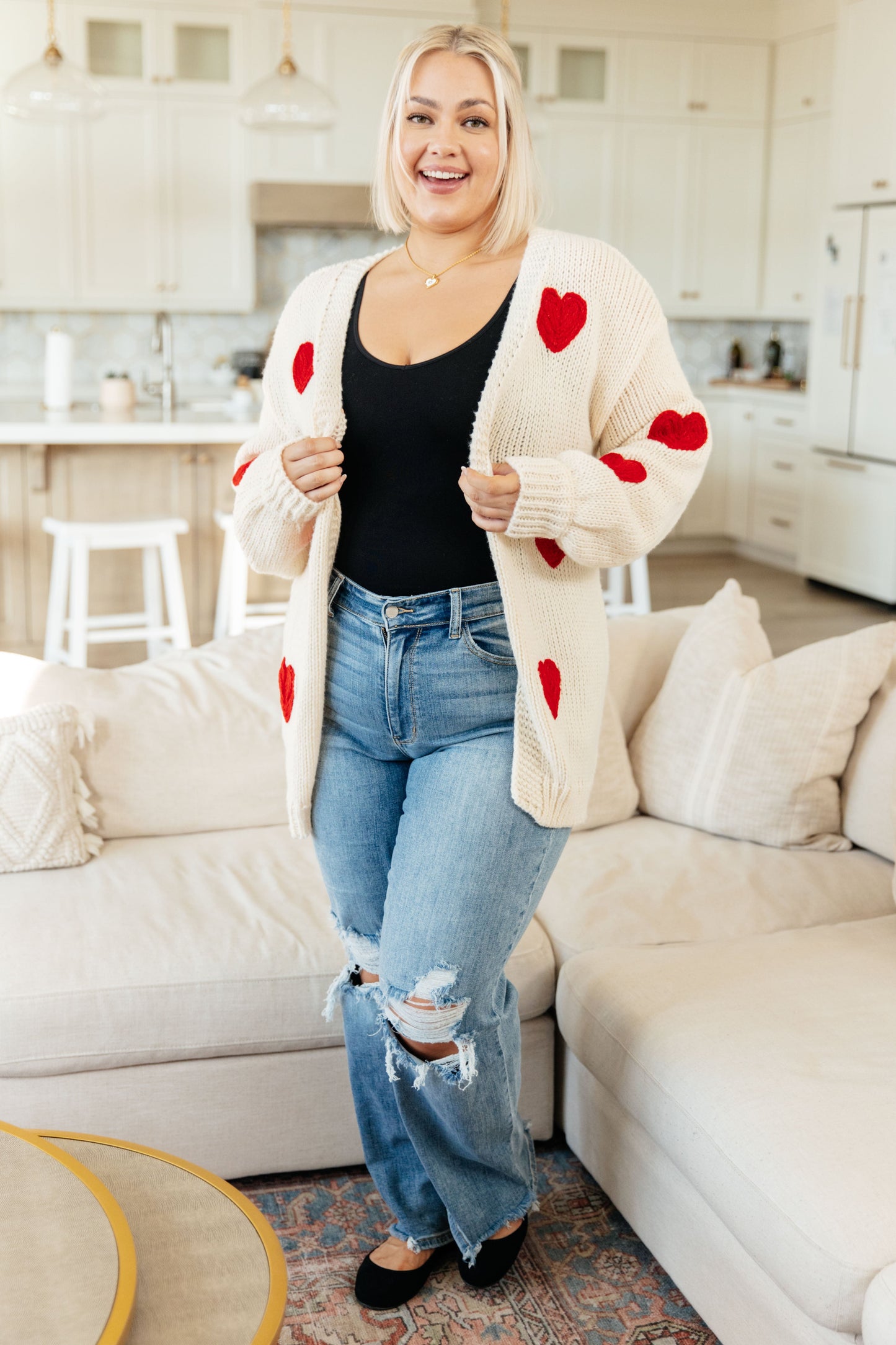 Heart Eyes Cardigan - Dahlia Boutique