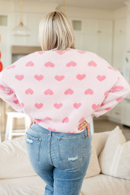 Heart On My Sleeves Sweater - Dahlia Boutique