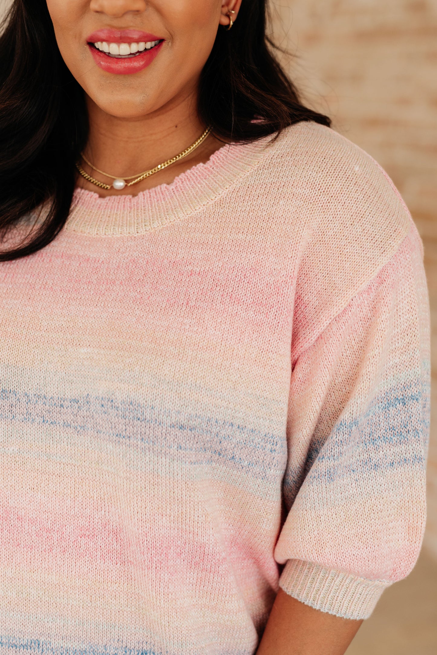 I'll Never Stop Striped Sweater - Dahlia Boutique