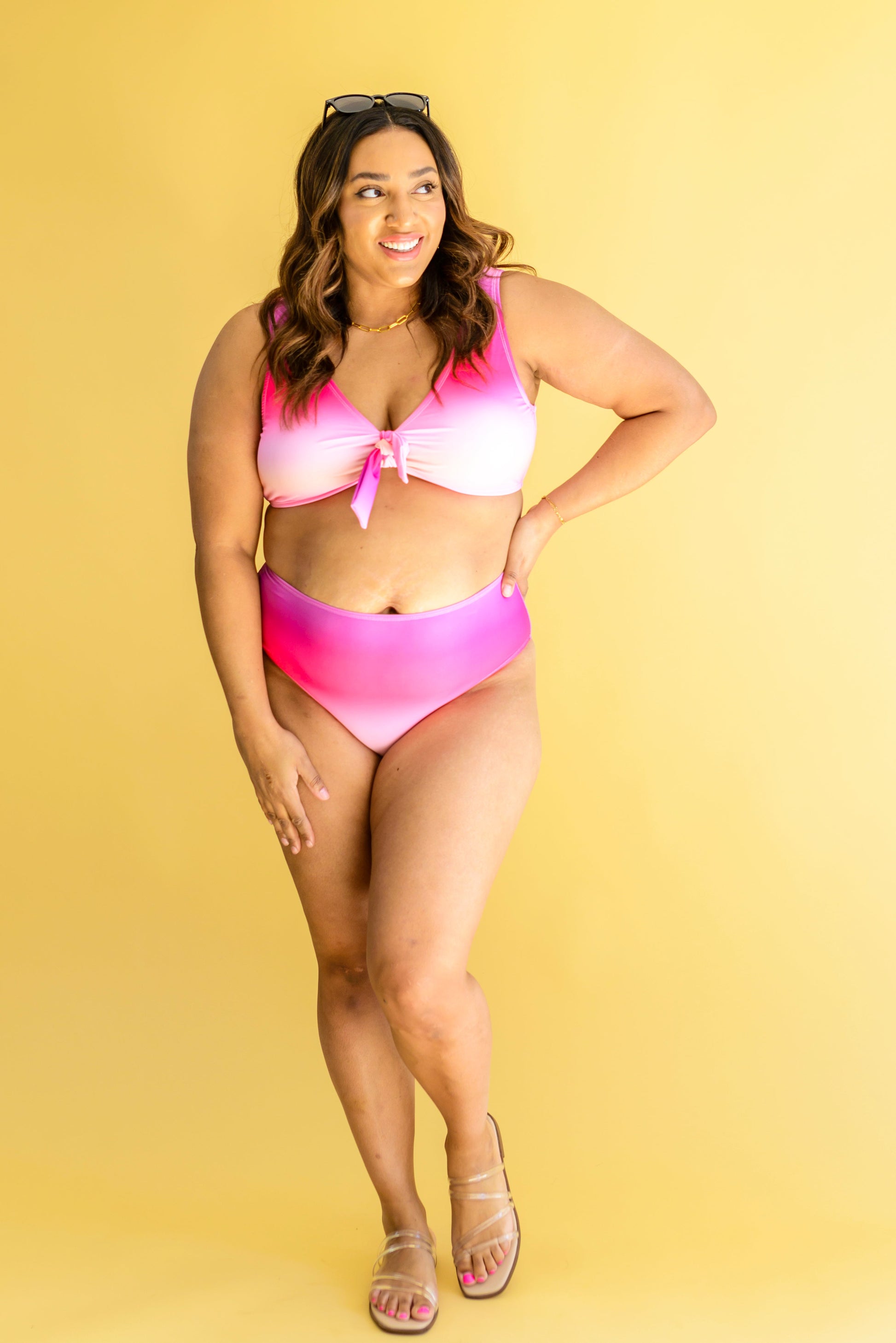 Jamaica Ombre Two Piece Swimsuit - Dahlia Boutique