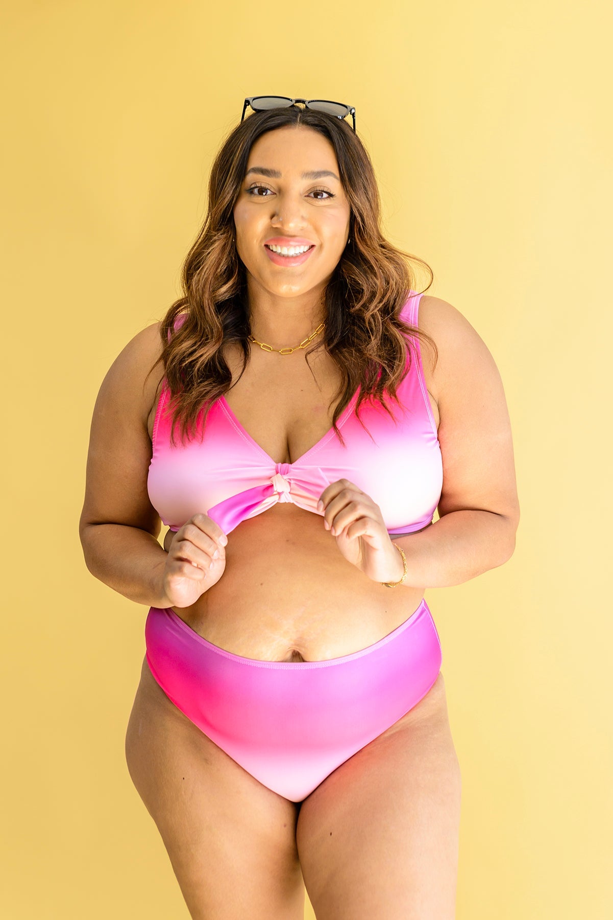 Jamaica Ombre Two Piece Swimsuit - Dahlia Boutique