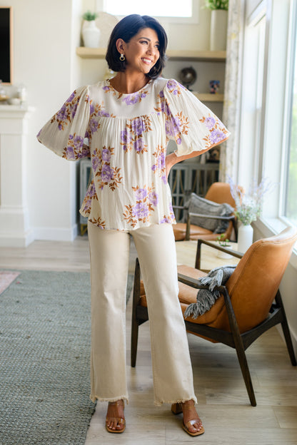 Lavender Haze Blouse - Dahlia Boutique