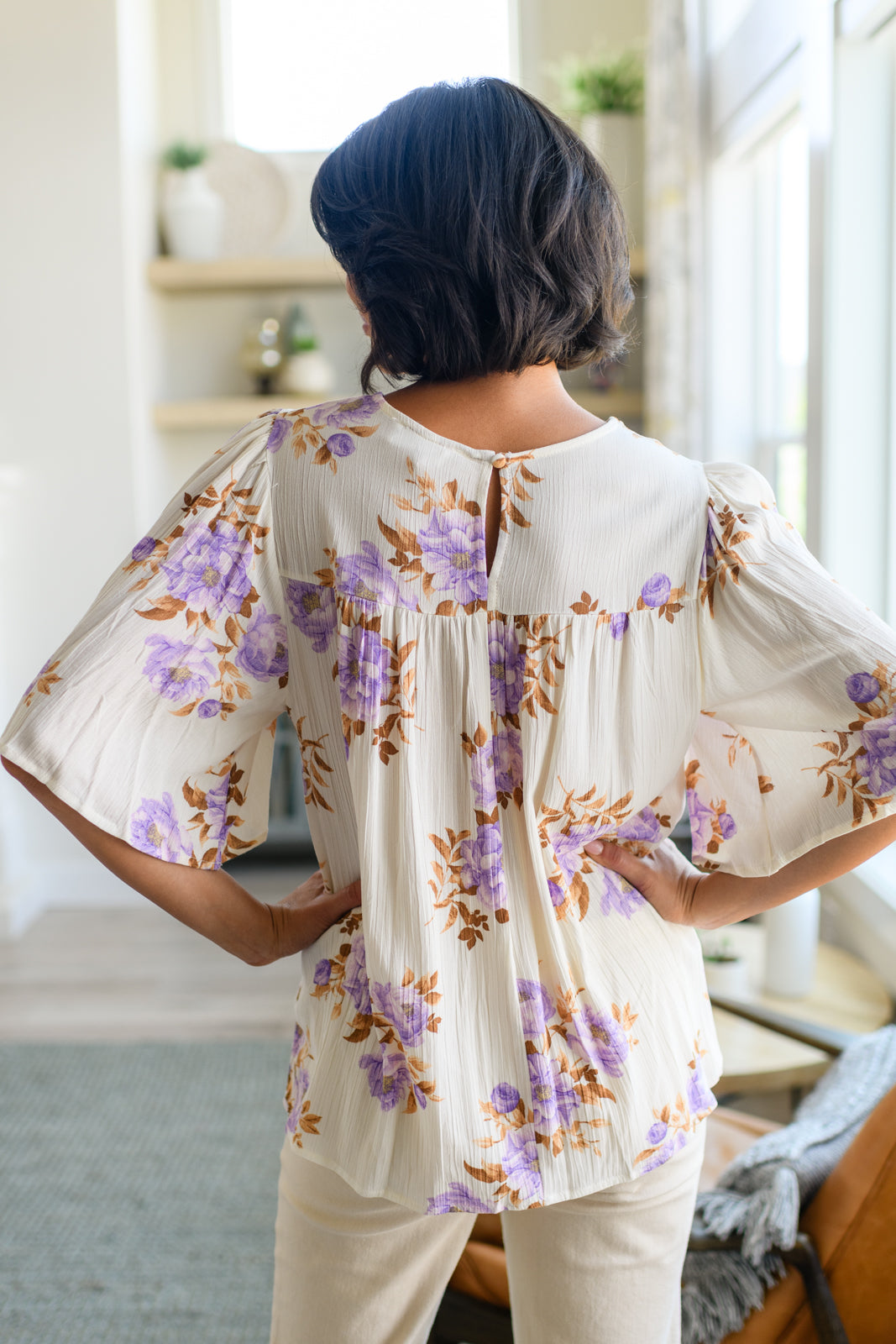 Lavender Haze Blouse - Dahlia Boutique