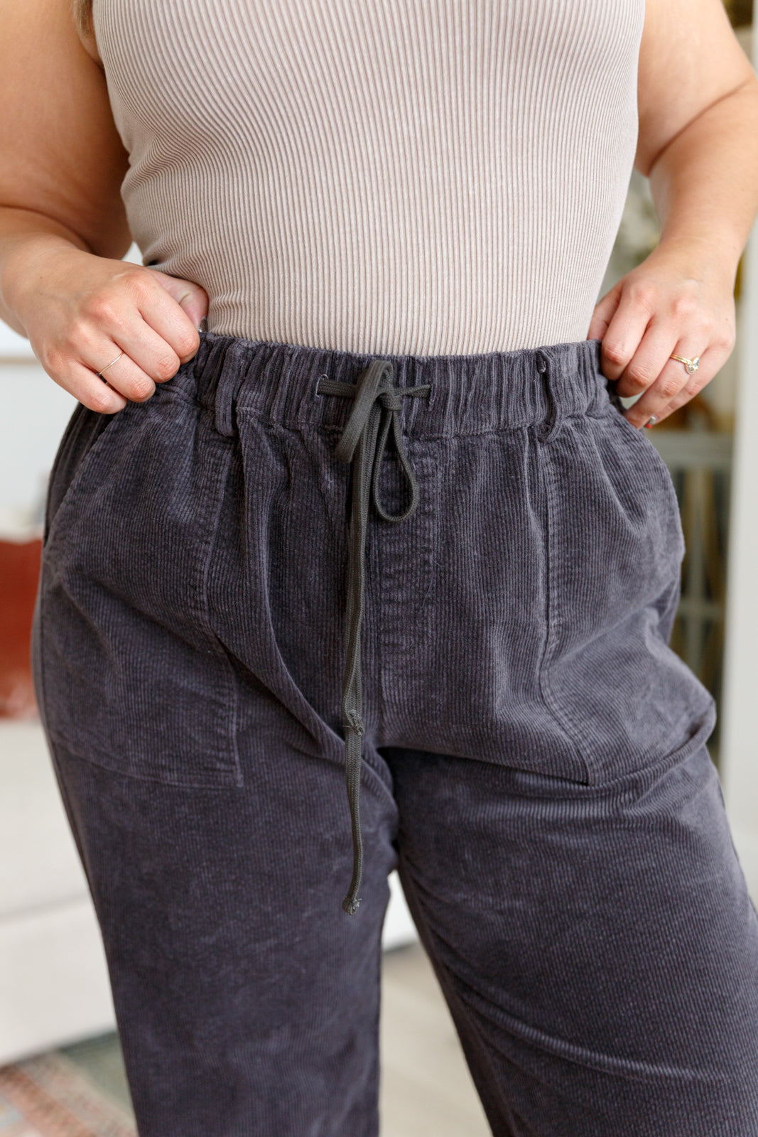 Less Confused Corduroy Pants - Dahlia Boutique