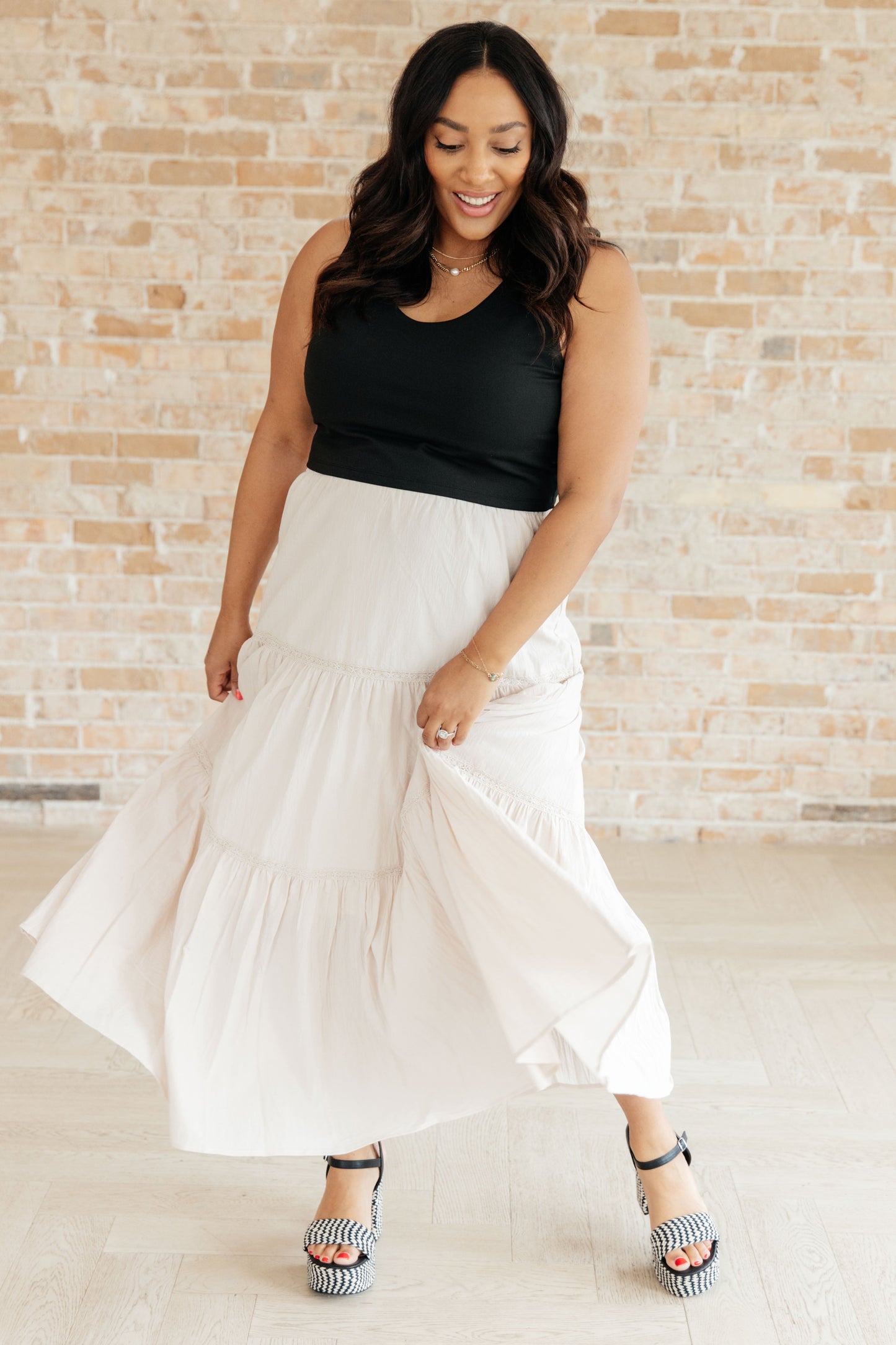 Let It Begin Tiered Maxi Skirt - Dahlia Boutique