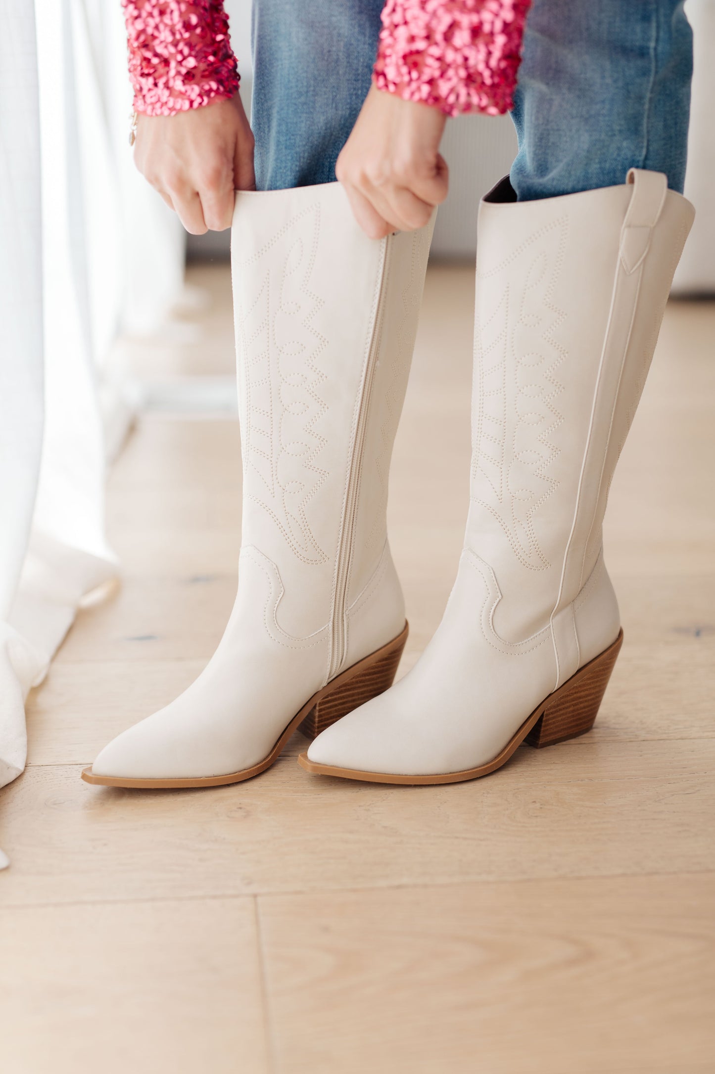 Line Dancing Cowboy Boots - Dahlia Boutique