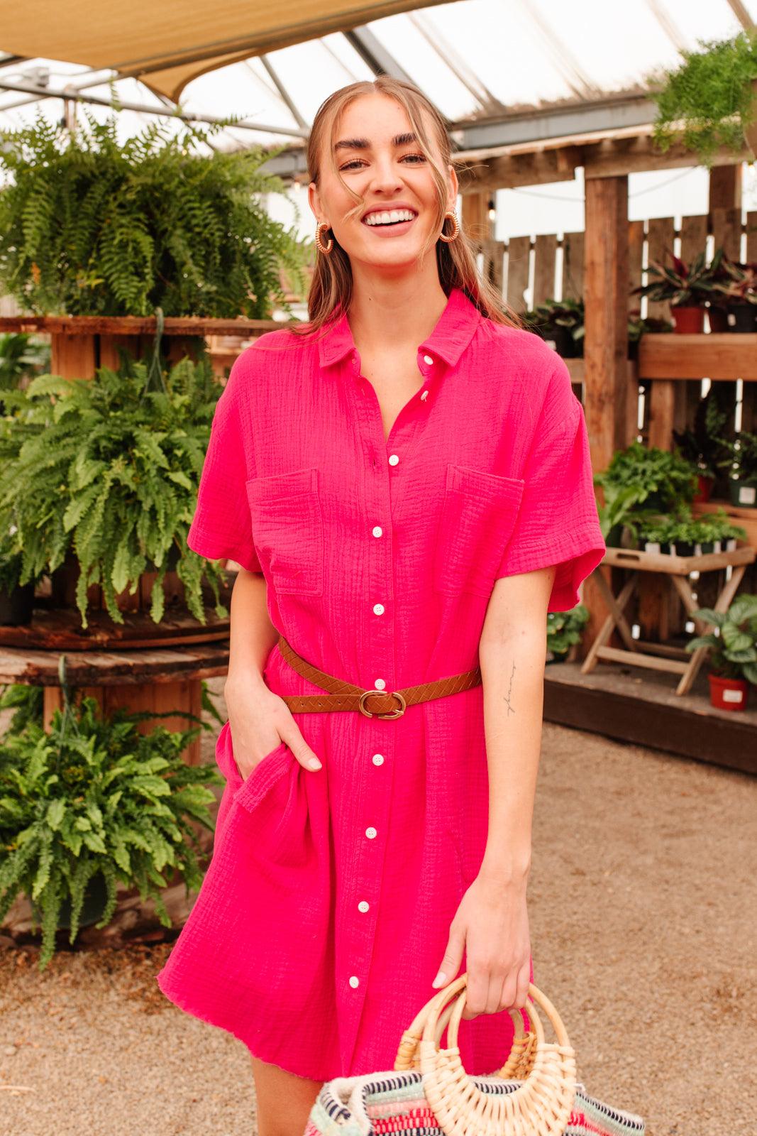 Lively Spirit Button Up - Dahlia Boutique