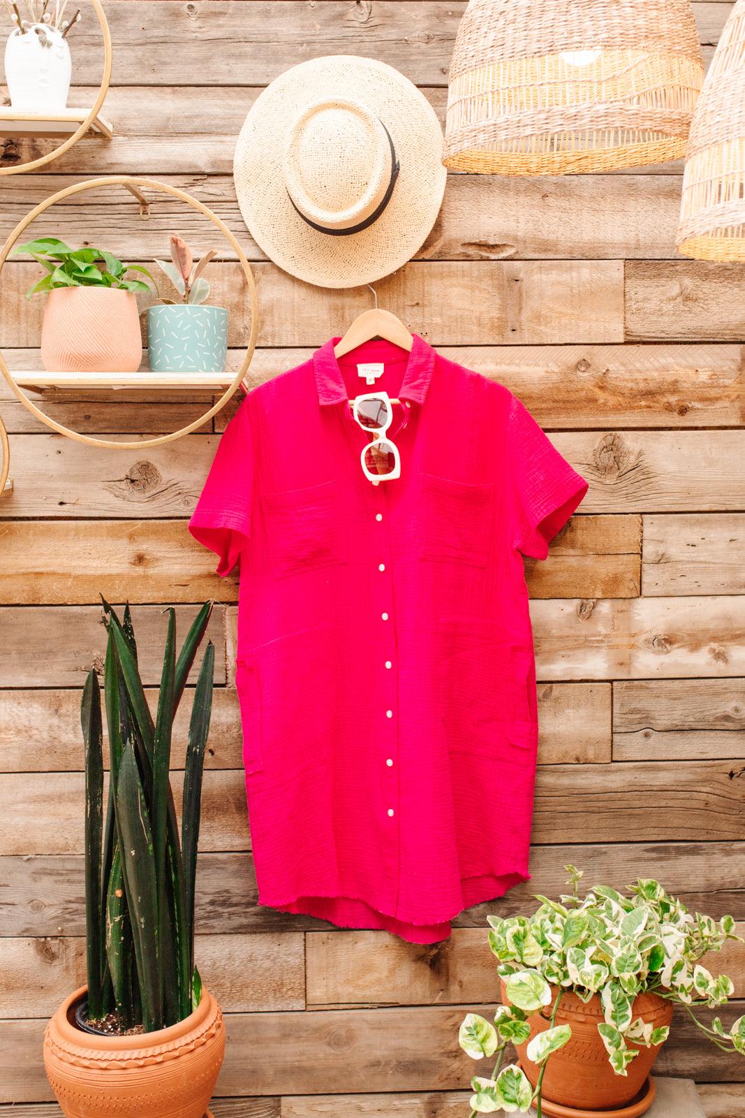 Lively Spirit Button Up - Dahlia Boutique