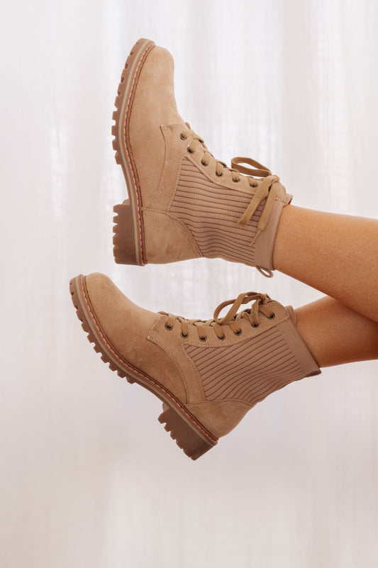 Made for Walking Lace Up Boots - Dahlia Boutique