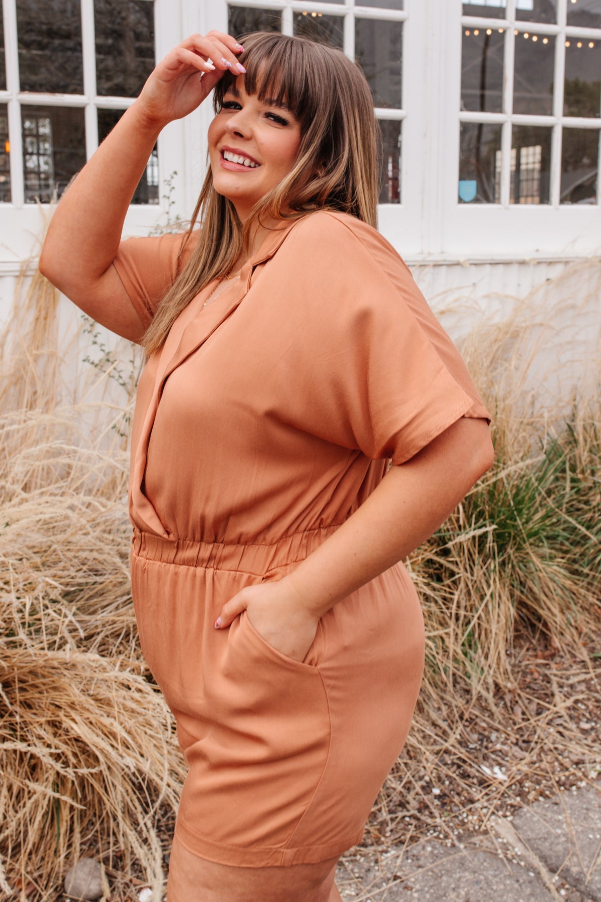 Midtown Romper - Dahlia Boutique