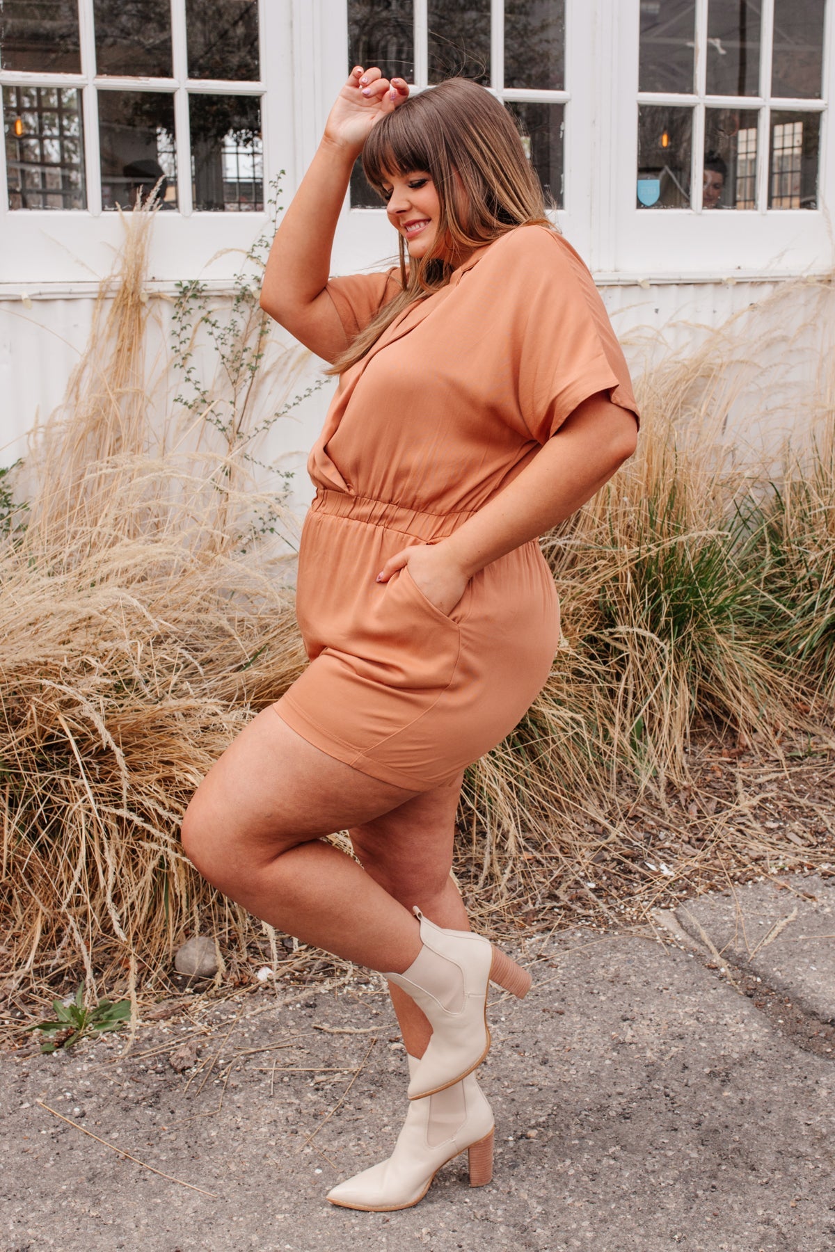 Midtown Romper - Dahlia Boutique