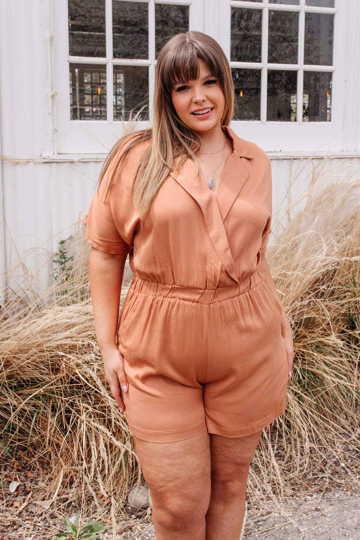 Midtown Romper - Dahlia Boutique