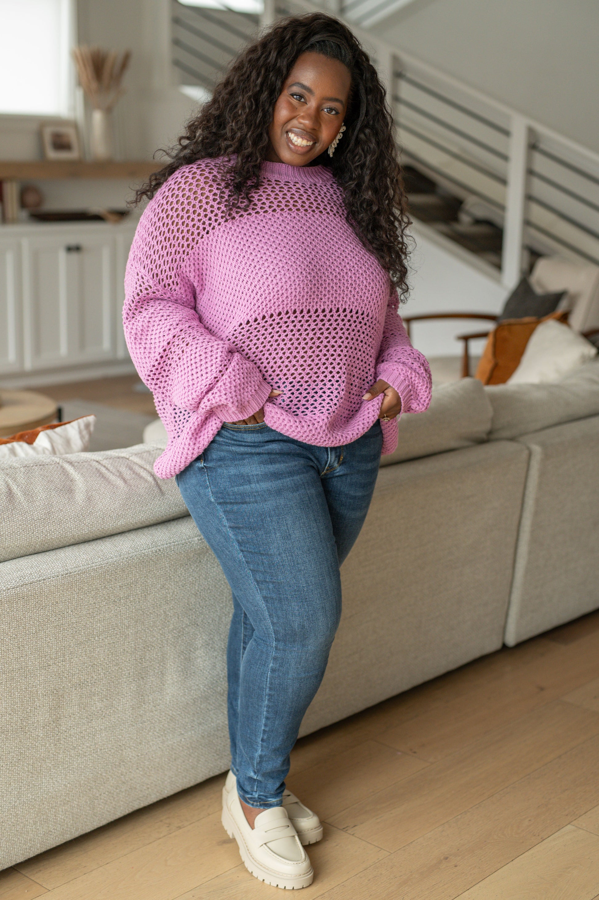 My Latest Love Loose Knit Sweater - Dahlia Boutique