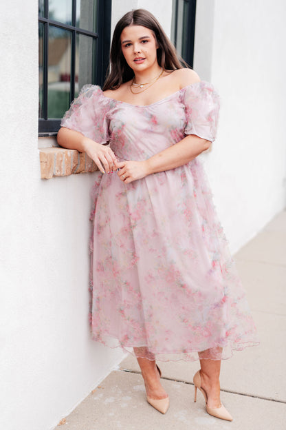 My Little Songbird Fluttersleeve Dress - Dahlia Boutique