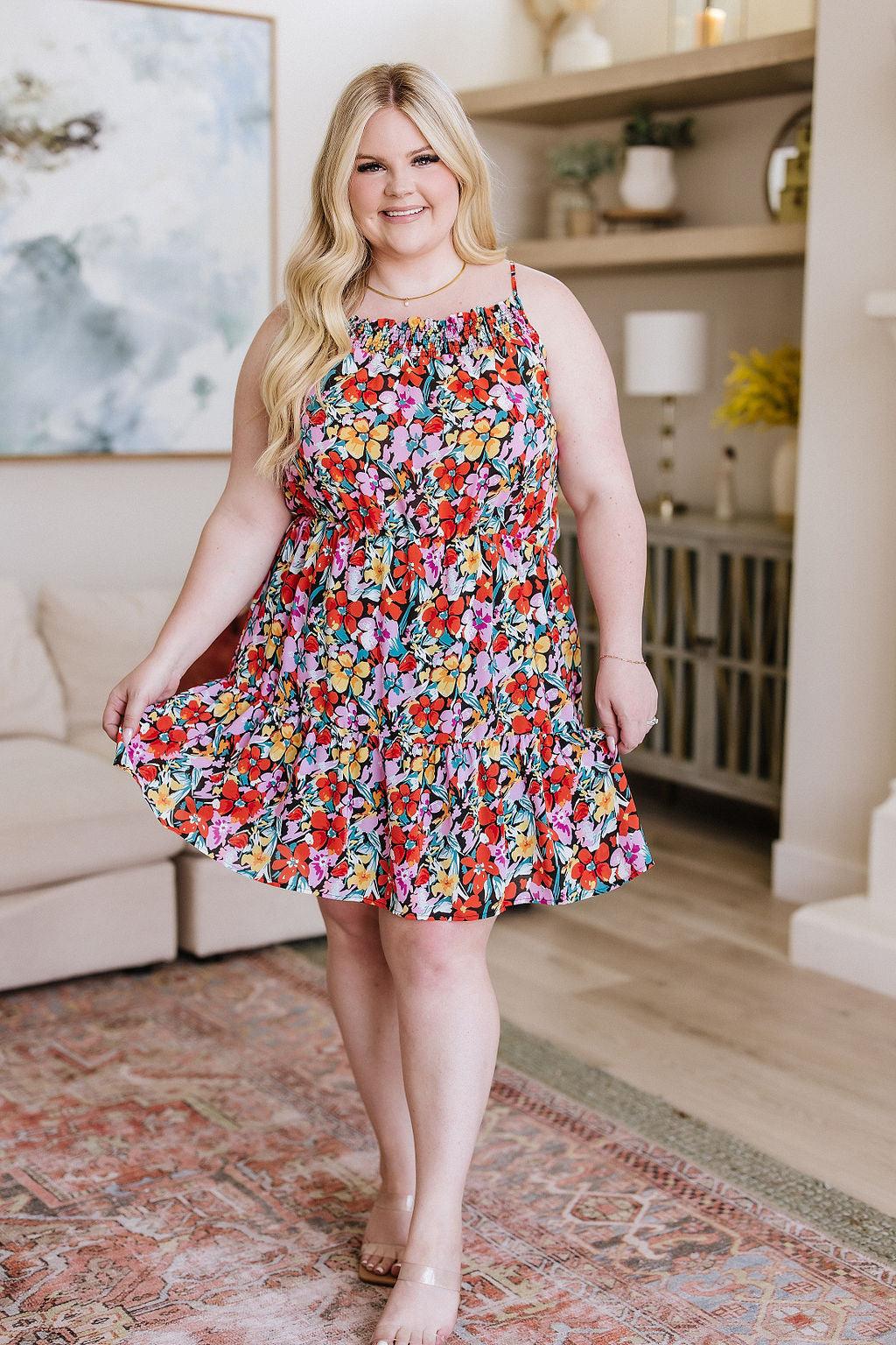 My Side of the Story Floral Dress - Dahlia Boutique