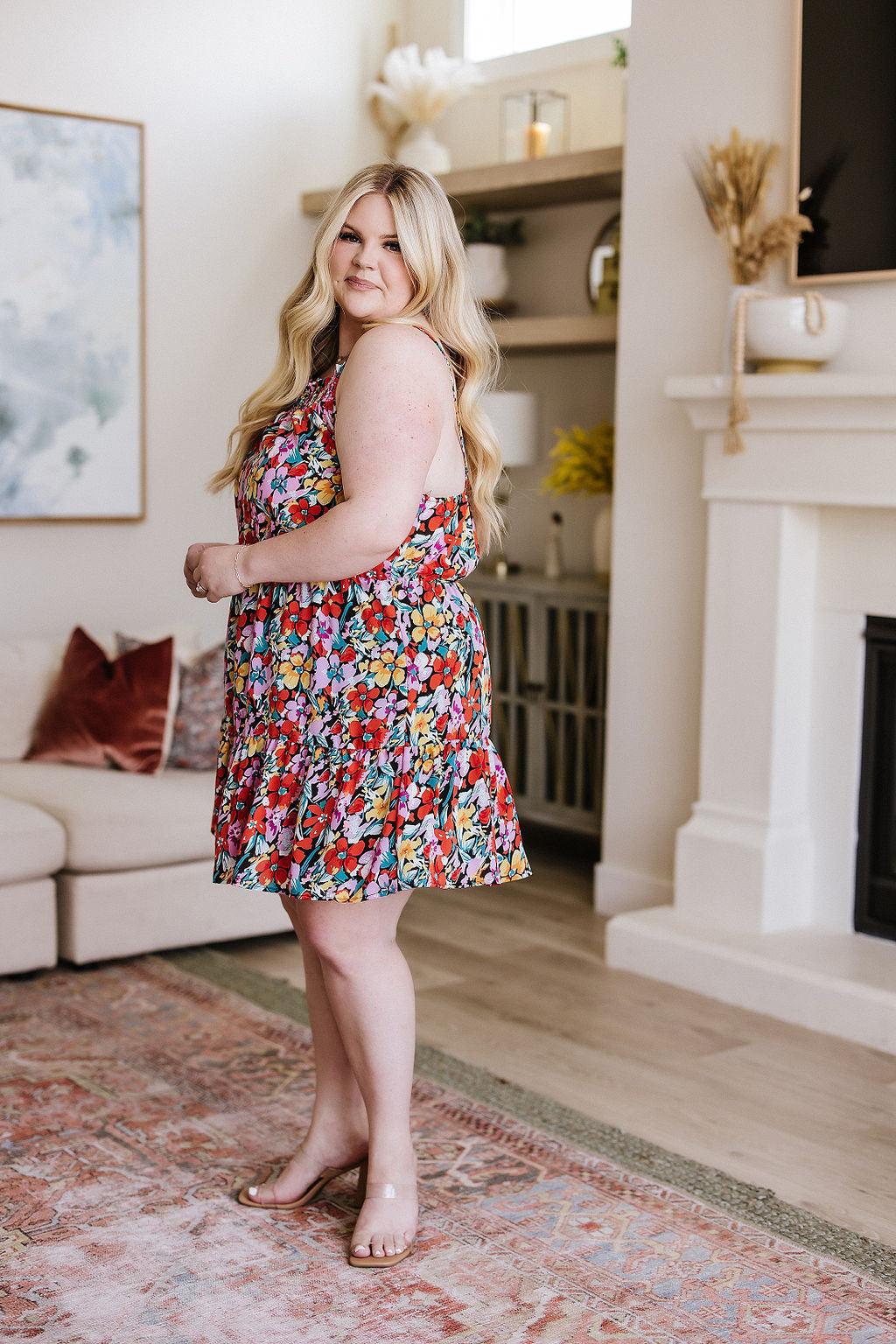 My Side of the Story Floral Dress - Dahlia Boutique