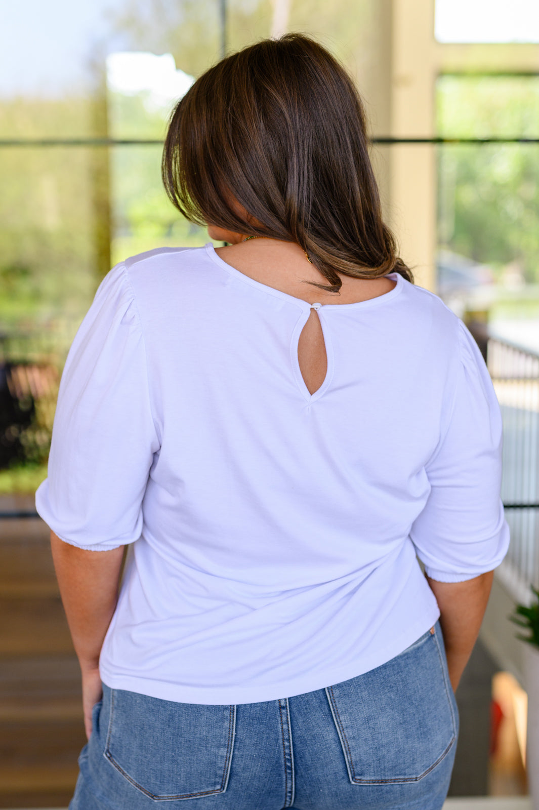 New Days Ahead White Blouse - Dahlia Boutique