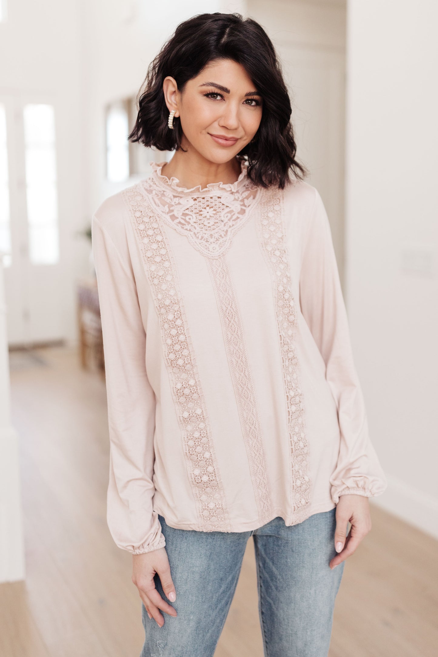 Picture This Top In Blush - Dahlia Boutique