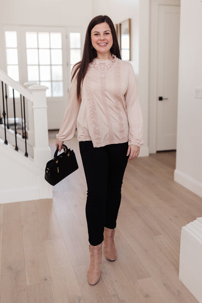 Picture This Top In Blush - Dahlia Boutique