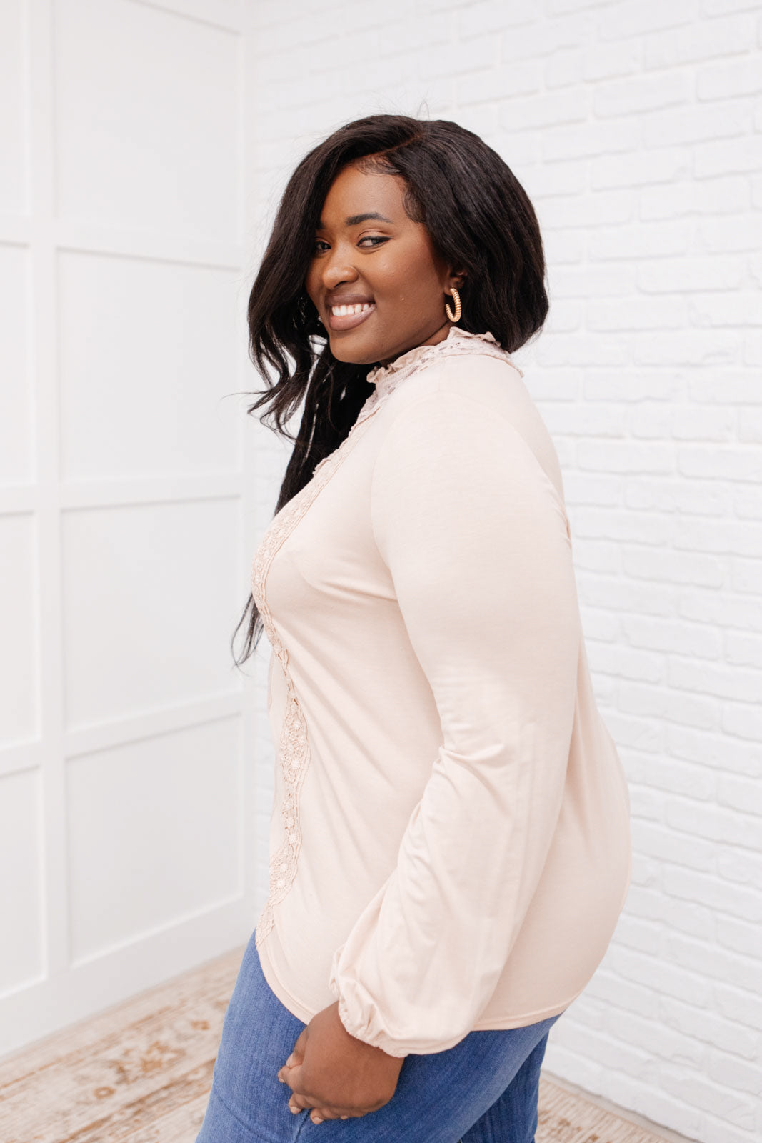 Picture This Top In Blush - Dahlia Boutique