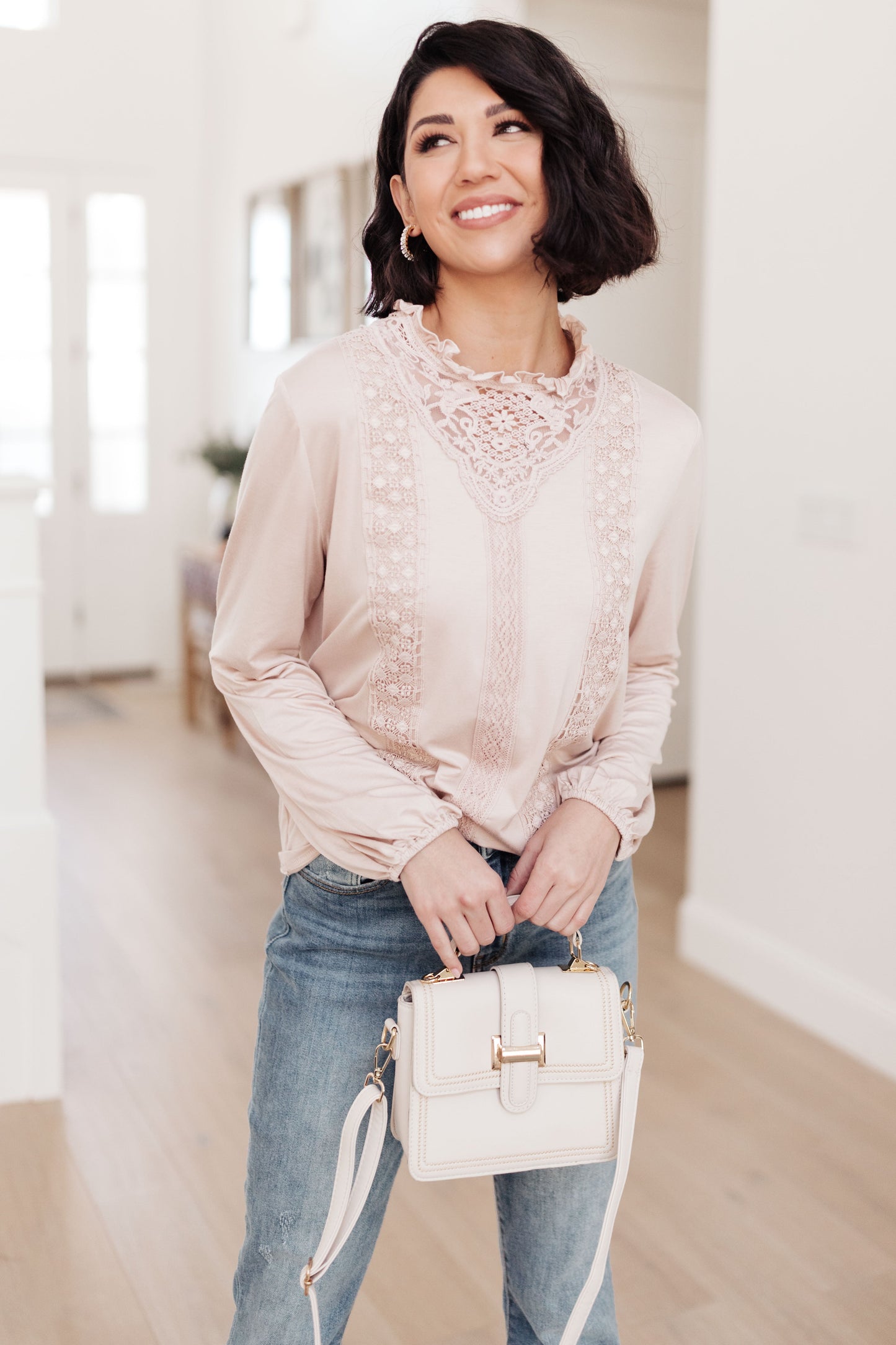 Picture This Top In Blush - Dahlia Boutique